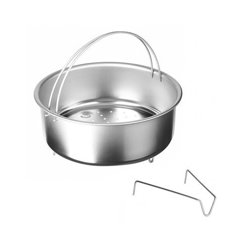 CESTA PERFORADA/COLADOR INOXIBAR + SOPORTE 21CMS